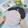 2 Colors Polyester Toilet Lid Dust Cover AJEW-CN0003-21A-3