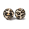 Food Grade Eco-Friendly Printed Silicone Beads SIL-A013-01A-10-1