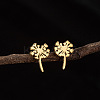 201 Stainless Steel Stud Earrings FS-WG9DC15-01-3