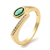 Rack Plating Brass Adjustable Rings RJEW-D008-04G-1