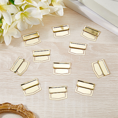 24Pcs Stainless Steel Bookmarks Page Clip AJEW-CP0010-95G-1