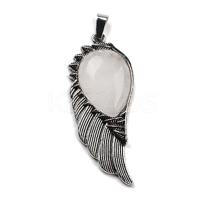 Natural Quartz Crystal Big Pendants G-G112-02AS-02-1