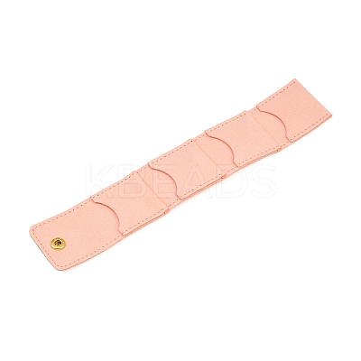 Microfiber Jewelry Rolls for Rings Earrings Necklaces AJEW-C045-01B-1