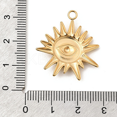304 Stainless Steel Pendants STAS-P431-04G-1