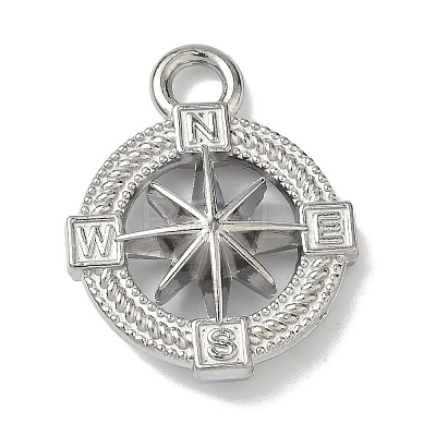 304 Stainless Steel Pendants STAS-I367-13P-1