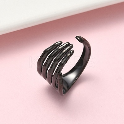 304 Stainless Steel Cuff Open Rings RJEW-D338-02D-EB-1
