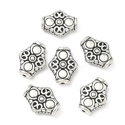 Tibetan Silver Alloy Beads X-LF10426Y-1
