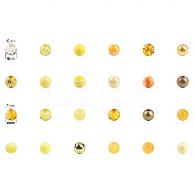 DIY Yellow Series Bracelet Making Kits DIY-CJ0001-82-1