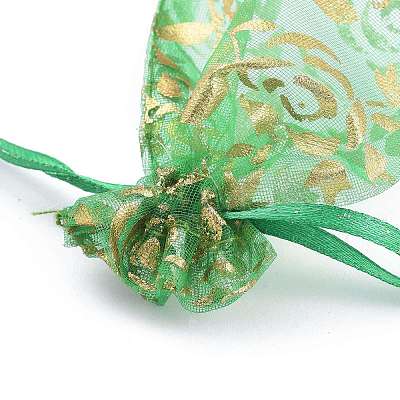 Printed Organza Bags X1-OP-R024-7x9-M-1