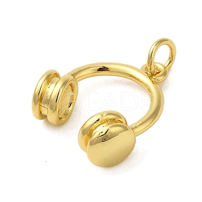 Rack Plating Brass Pendants KK-P279-22G-1