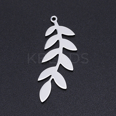 Non-Tarnish 201 Stainless Steel Pendants LS-STAS-N090-JN817-1-1