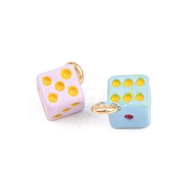 Alloy Enamel Pendants ENAM-D320-01C-1