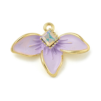 Rack Plating Alloy Rhinestone Pendants FIND-M033-03A-03-1