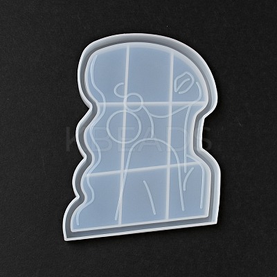 DIY Women's Portrait Dish Tray Silicone Molds DIY-P070-B01-1