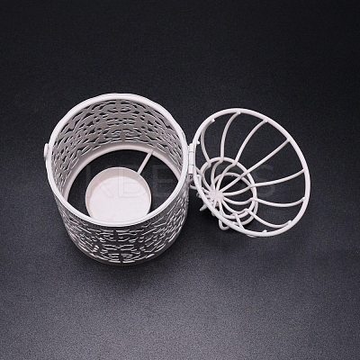 Iron Candle Holder AJEW-WH0240-70-1