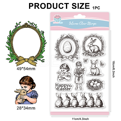 Custom PVC Plastic Clear Stamps DIY-WH0448-0801-1
