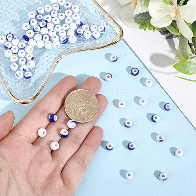 120Pcs Handmade Porcelain Beads PORC-PA0001-30C-1