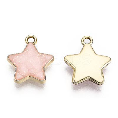 Alloy Enamel Pendants ENAM-T011-206-1