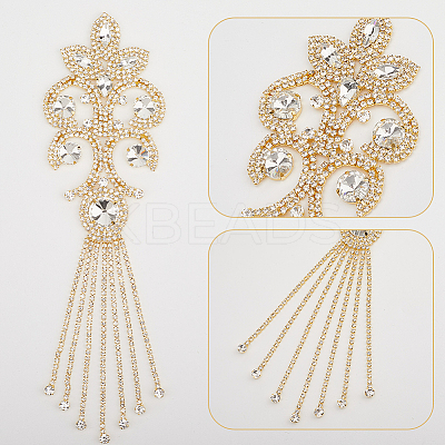 Welded Water Brass and Iron Applique DIY-WH20048-025A-1