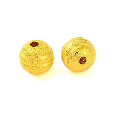 Rack Plating Brass Beads KK-Z055-01G-01-1