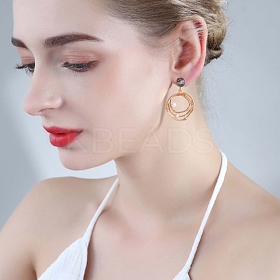 Abalone Shell Earrings Studs for Women JE974A-1