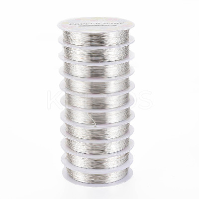 Round Copper Jewelry Wire CW0.4mm006-1