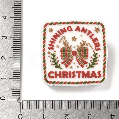 Christmas Silicone Beads SIL-C011-02E-1