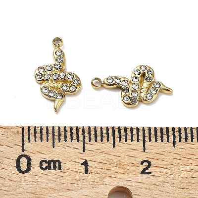 Ion Plating(IP) 304 Stainless Steel Charms STAS-Q254-06G-1