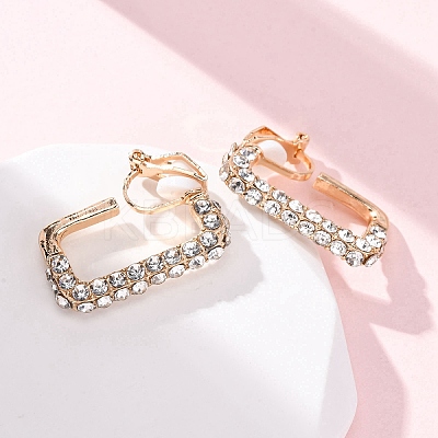 Alloy Silicone Clip-on Earrings LS-EJEW-Z120-02G-03-1
