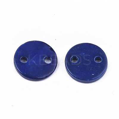 Spray Paint Freshwater Shell Links connectors X-SHEL-S276-27A-1