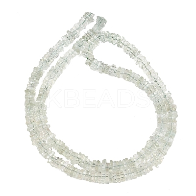 Natural Green Quartz Beads Strands G-Z152-F02-02-1