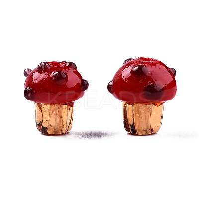 Handmade Bumpy Lampwork Beads LAMP-N029-014-1