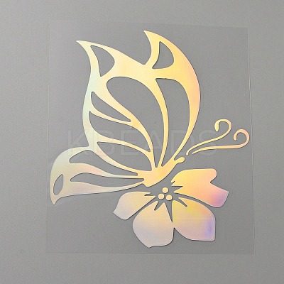 Laser PVC Waterproof Car Stickers DIY-WH0297-63C-1