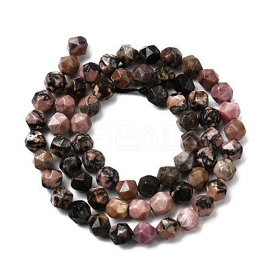 Natural Rhodonite Beads Strands G-Z119-A19-01-1