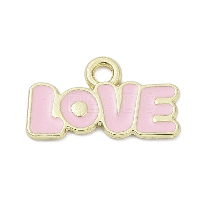 Valentine's Day Alloy Enamel Pandants PALLOY-V001-06C-1
