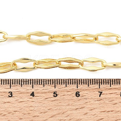 Brass Cable Chain Necklaces for Women NJEW-B157-01G-1