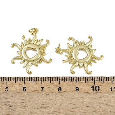Brass Pendants KK-I358-021G-1