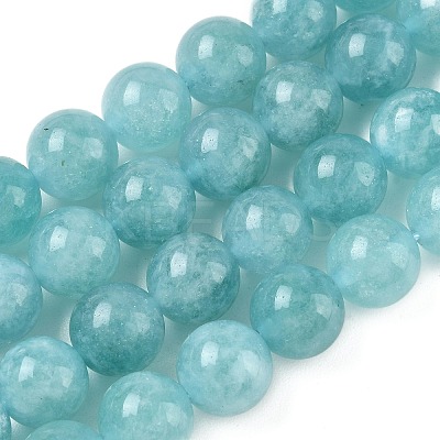 Dyed Natural Malaysia Jade Beads Strands G-G021-01D-08-1