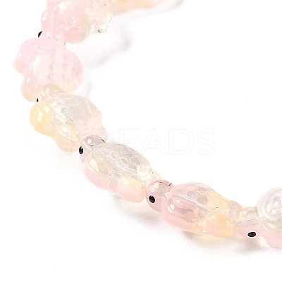 Transparent Glass Enamel Beads Strands GLAA-B021-06K-1