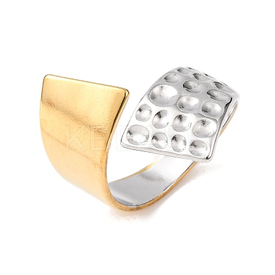304 Stainless Steel Cuff Open Rings RJEW-P181-01A-1