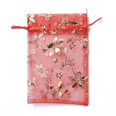 Organza Drawstring Jewelry Pouches LS-OP-I001-A05-1