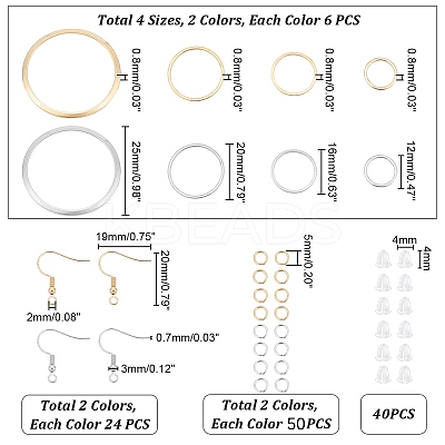Earring Hooks Kits STAS-UN0043-80-1