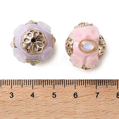 Handmade Polymer Clay Indonesia Beads IPDL-H001-08KCG-1