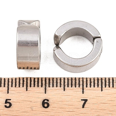 201 Stainless Steel Cuff Earrings EJEW-T056-01P-01-1