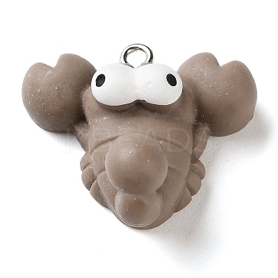 Amimal Resin Pendants RESI-I346-01P-01-1