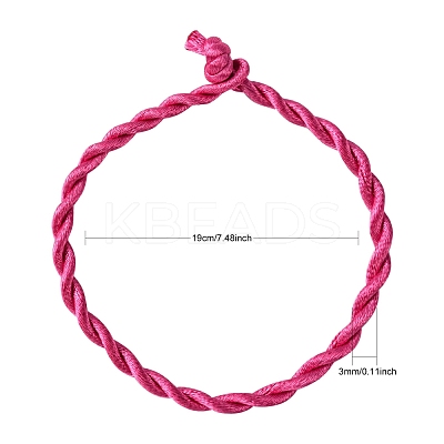 Wholesale Nylon Rattail Satin Cord 