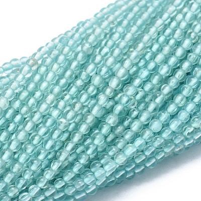 Natural Apatite Beads Strands G-A177-04-17-1