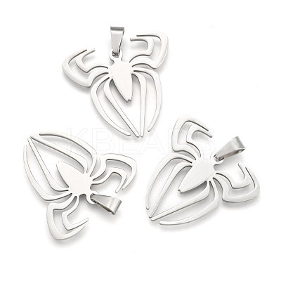 Tarnish Resistant Boy Jewelry 201 Stainless Steel Blank Pendants X-STAS-I032-221-1
