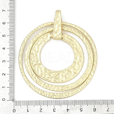 Rack Plating Alloy Pendants PALLOY-D369-03MLG-1