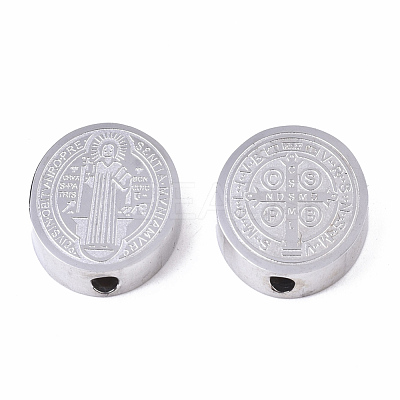 Tarnish Resistant 304 Stainless Steel Beads X-STAS-S079-168-1